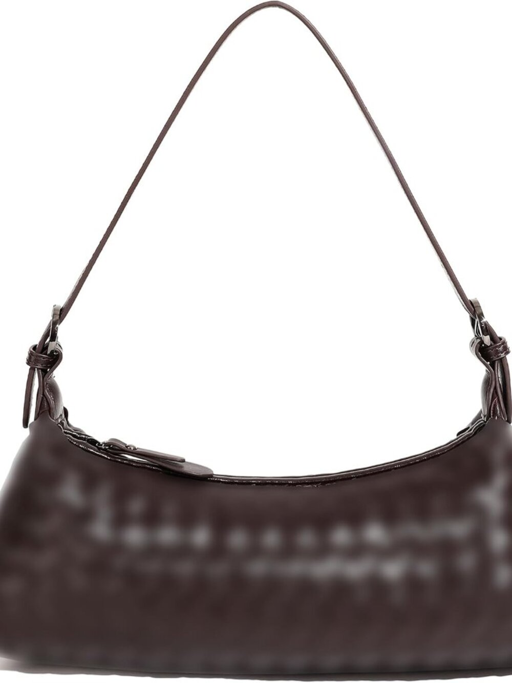 Shoulder Bags for Women, Woven Leather Crossbody Bag Small Purse Cute Hobo Tote